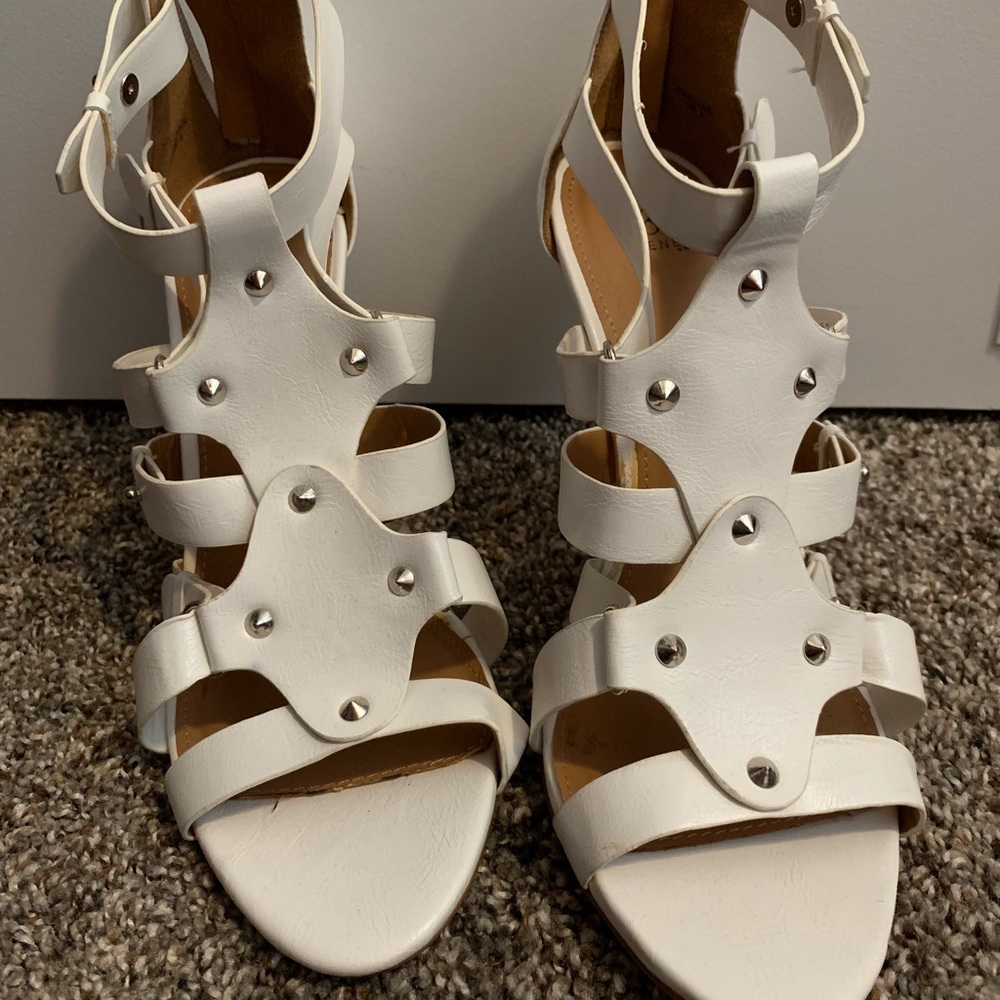 White heels